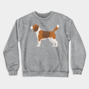 Beagle Dog Standing Crewneck Sweatshirt